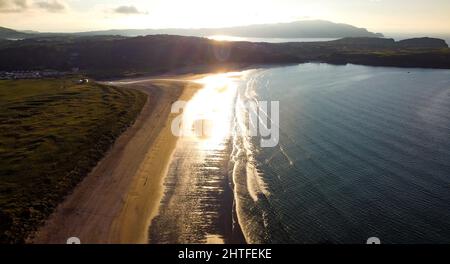 Marble Hill Beach, County Donegal, Irland Stockfoto