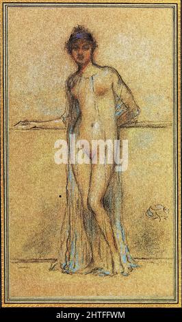 James Abbott McNeill Whistler – Blaues Violett II C 1892 Stockfoto