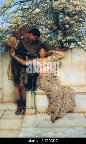 Lawrence Alma Tadema (1836-1912) - Promise Spring Stockfoto