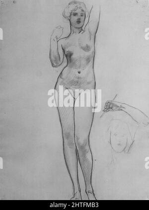 John Singer Sargent - Studien Aphrodite Eros 1917 Stockfoto