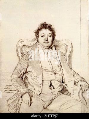 Jean-Auguste-Dominique Ingres - Charles Thevenin Stockfoto