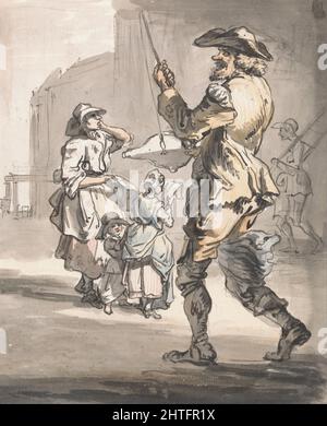 Paul Sandby - London weint - Fun upon Fun Stockfoto