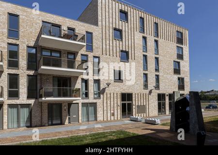 Neue Wohngebäude in den Niederlanden Stockfoto