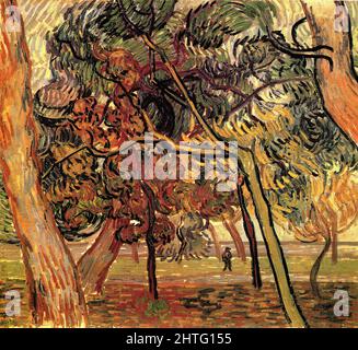 Vincent Van Gogh - Studie Pinien 1889 Stockfoto
