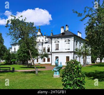 Die Sophienkathedrale, Kyivist eines der bekanntesten Wahrzeichen der Stadt und das erste Weltkulturerbe der Ukraine, das auf der Welt eingeschrieben wurde Stockfoto