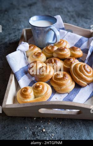 Judase, traditionelles slowakisches süßes hausgemachtes ostergebäck Stockfoto