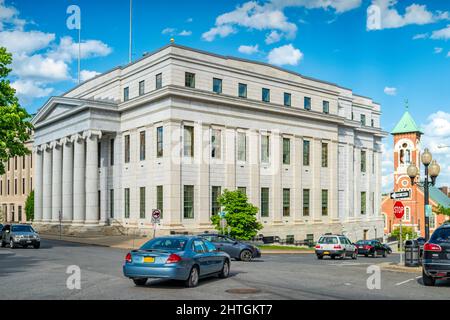 Gebäude des Berufungsgerichts von New York in Albany, Bundesstaat New York, USA. Stockfoto