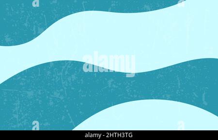 Blau abstrakt vintage Hintergrund Vektor, Retro Vektor Illustration Vorlage Stock Vektor