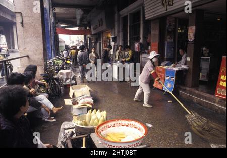 china hong kong Guandxou Quipin Markt Stockfoto