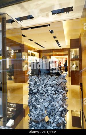 Einblicke in die Via Montenapoleone, Modeviertel, Mailand, Lombardei, Italien, Europa Stockfoto