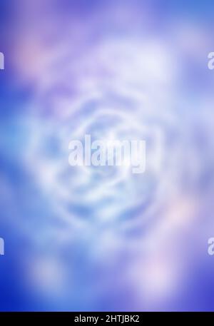 Blauer abstrakter Hintergrund, der vom Computer generiert wurde Stockfoto