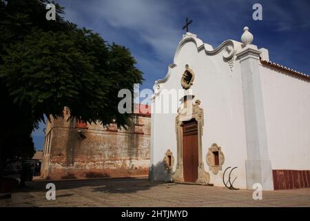 Kapelle Nossa Senhora dos Martyres, Silves, Algarve, Portugal Stockfoto