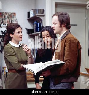 Unser Walter, Miniserie, Deutschland 1974, Darsteller: Cordula Trantow, Regiesistentin und Regisseur Peter Schubert Stockfoto
