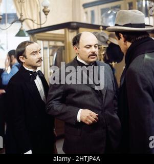 Der Fall Hofrichter - veröffentlicht 1910, Fernsehfilm, Österreich 1974, Regie: Jörg A. Eggers, Darsteller: Heinrich Schweiger (Mitte) Stockfoto