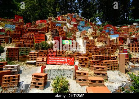 Ausstellung der Biennale, Venedig, Veneto, Italien Stockfoto