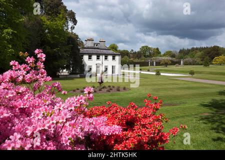 Fota House und Arboretum Jagdschloss aus dem 19.. Jahrhundert, gebaut für die Familie Barry, Fota Island, County Cork, Irland Stockfoto