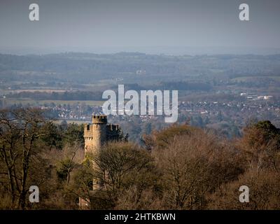 Das Schloss der midlands Stockfoto