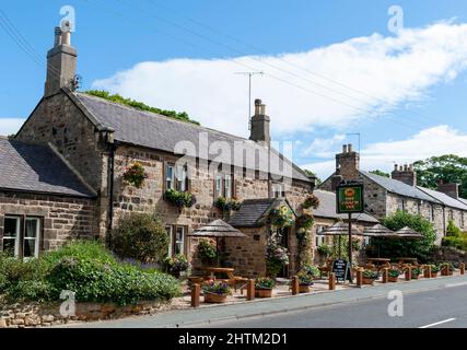 The Coach Inn - öffentliches Haus - Main Street, Lesbury, Alnmouth, Northumberland, England, VEREINIGTES KÖNIGREICH Stockfoto