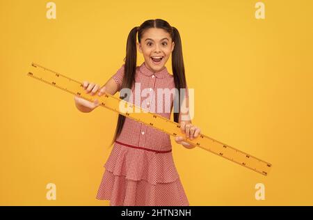 Messung. trigonometrie Schreibwaren. Mathematik. Messen und Dimensionieren. Stockfoto