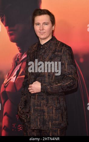 New York, NY, USA. 01. März 2022. Paul Dano bei der Batman-Weltpremiere am 01. März 2022 in New York City. Quelle: John Palmer/Media Punch/Alamy Live News Stockfoto