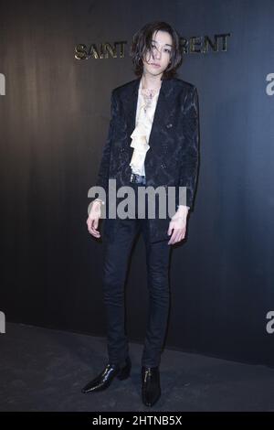 Paris, Frankreich am 01. März 2022 nahm Loren an der Herbst/Winter 2022/2023-Show von Saint-Laurent im Rahmen der Paris Fashion Week in Paris, Frankreich, am 01. März 2022 Teil. Foto von Aurore Marechal/ABACAPRESS.COM Stockfoto