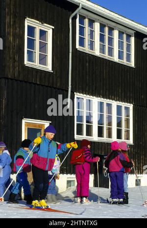 [Lappland Norvege kautokeine lapons] Stockfoto