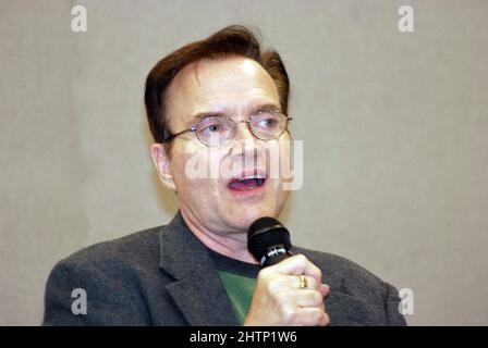 Amerikanischer Schauspieler, Komiker, Impressionist und Musiker, Billy West, bekannt für Bugs Bunny in Space Jam, Ren & Stippy Show, Futurama, Spitting Image. Stockfoto