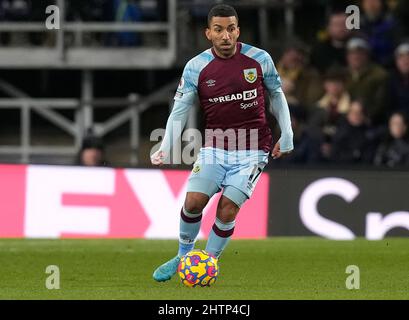 Burnley, England, 1.. März 2022. Aaron Lennon aus Burnley beim Premier League-Spiel in Turf Moor, Burnley. Bildnachweis sollte lauten: Andrew Yates / Sportimage Kredit: Sportimage/Alamy Live News Stockfoto