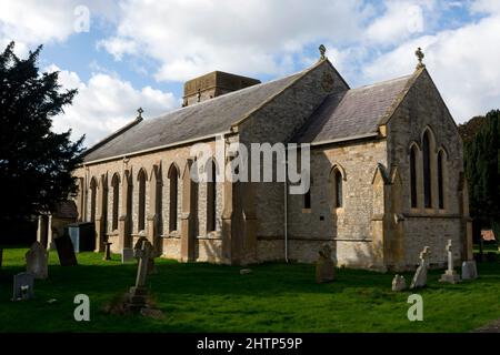 St. David's Kirche, Newbold auf Stour, Warwickshire, England, Vereinigtes Königreich Stockfoto