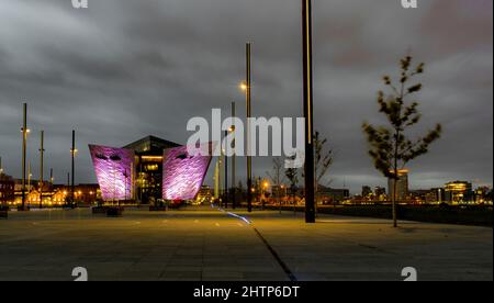 Belfast Long Exposure Stockfoto