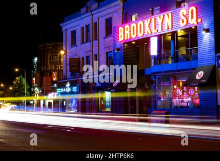 Belfast Long Exposure Stockfoto