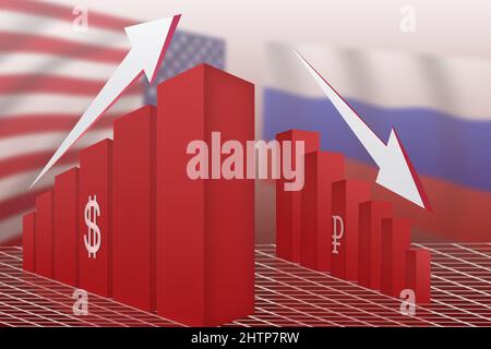 Junge Frau, die ein Smartphone benutzt, während sie in einem Café an einem Laptop sitzt. Stockfoto