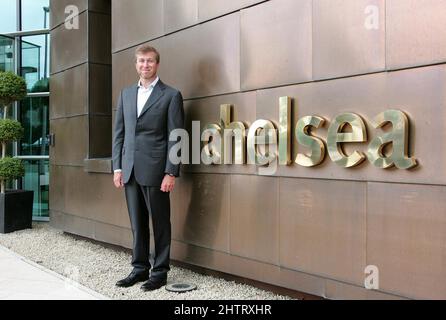 Aktenfoto vom 05-07-2007 des Chelsea-Besitzers Roman Abramovich, der angekündigt hat, den Club zu verkaufen. Ausgabedatum: Mittwoch, 2. März 2022. Stockfoto