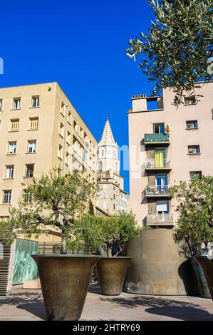 EGLISE DES ACCOULES, QUARTIER DU PANIER, MARSEILLE BDR FRANKREICH 13 Stockfoto