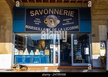 LE VIEUX PORT, MARSEILLE, BDR FRANKREICH 13 Stockfoto