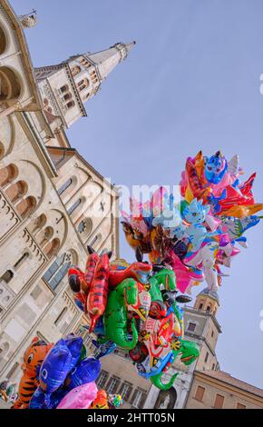 Karneval 2022 in Modena, Italien Stockfoto