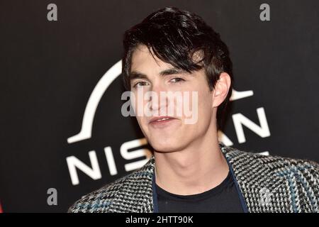 Roma, Italien. 02. März 2022. Rocco Fasanobesucht den roten Teppich der Premiere des Films The Batman im Space Moderno Cinema.Rom. (Italien) März 1. 2022 Quelle: dpa/Alamy Live News Stockfoto