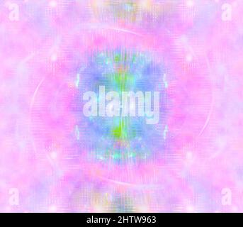 Ein abstraktes psychedelisches Burst-Shape-Hintergrundbild. Stockfoto