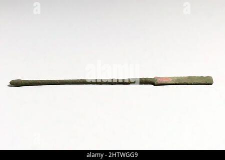 Kunst inspiriert von Spatula, Zypern, Bronze, andere: 6 5/16in. (16cm), Bronzes, Classic Works modernisiert von Artotop mit einem Schuss Moderne. Formen, Farbe und Wert, auffällige visuelle Wirkung auf Kunst. Emotionen durch Freiheit von Kunstwerken auf zeitgemäße Weise. Eine zeitlose Botschaft, die eine wild kreative neue Richtung verfolgt. Künstler, die sich dem digitalen Medium zuwenden und die Artotop NFT erschaffen Stockfoto