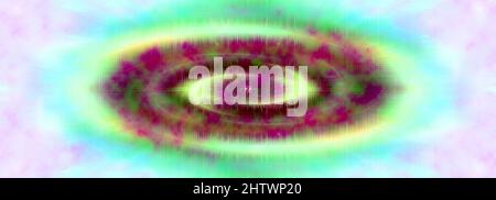 Ein abstraktes psychedelisches Burst-Shape-Hintergrundbild. Stockfoto