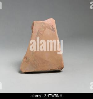 Kunst inspiriert von Vase Fragment, geometrisch, Ostgriechisch/Sardis, Lydian, Terrakotta, Insgesamt: 3 5/8 x 3in. (9,2 x 7,6cm), Vasen, Classic Works modernisiert von Artotop mit einem Schuss Moderne. Formen, Farbe und Wert, auffällige visuelle Wirkung auf Kunst. Emotionen durch Freiheit von Kunstwerken auf zeitgemäße Weise. Eine zeitlose Botschaft, die eine wild kreative neue Richtung verfolgt. Künstler, die sich dem digitalen Medium zuwenden und die Artotop NFT erschaffen Stockfoto