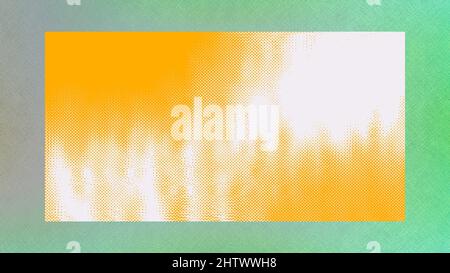 Ein abstraktes Halbton-Grunge-Randbild. Stockfoto