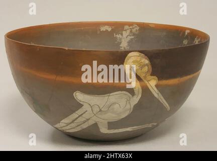 Kunst inspiriert von Bowl, 7.–10. Jahrhundert, Mexiko, Mesoamerika, Veracruz, Nopiloa, Keramik, Höhe 4 Zoll (10,2 cm), Keramik-Behälter, von Artotop modernisierte Classic Works mit einem Schuss Moderne. Formen, Farbe und Wert, auffällige visuelle Wirkung auf Kunst. Emotionen durch Freiheit von Kunstwerken auf zeitgemäße Weise. Eine zeitlose Botschaft, die eine wild kreative neue Richtung verfolgt. Künstler, die sich dem digitalen Medium zuwenden und die Artotop NFT erschaffen Stockfoto