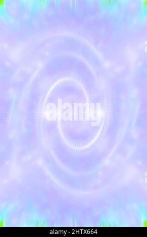 Ein abstraktes psychedelisches Burst-Shape-Hintergrundbild. Stockfoto