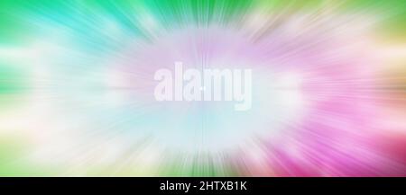 Eine abstrakte psychedelischen burst Hintergrundbild. Stockfoto