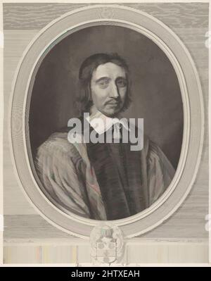 Kunst inspiriert von Charles Benoise, 1651, Gravur, Blatt: 12 11/16 x 10 Zoll (32,2 x 25,4 cm), Drucke, Robert Nanteuil (Französisch, Reims 1623–1678 Paris), nach Philippe de Champaigne (Französisch, Brüssel 1602–1674 Paris, Klassische Werke, die von Artotop mit einem Schuss Moderne modernisiert wurden. Formen, Farbe und Wert, auffällige visuelle Wirkung auf Kunst. Emotionen durch Freiheit von Kunstwerken auf zeitgemäße Weise. Eine zeitlose Botschaft, die eine wild kreative neue Richtung verfolgt. Künstler, die sich dem digitalen Medium zuwenden und die Artotop NFT erschaffen Stockfoto