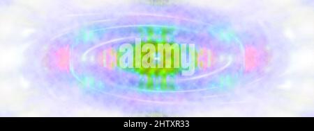Ein abstraktes psychedelisches Burst-Shape-Hintergrundbild. Stockfoto