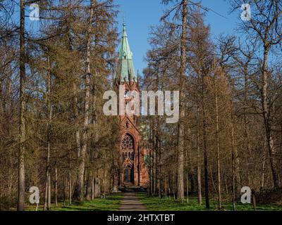 Großherzogliche Grabkapelle, Nahaufnahme, Schlosspark, Karlsruhe, Baden-Württemberg, Deutschland Stockfoto