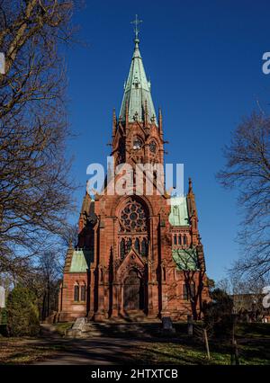 Großherzogliche Grabkapelle, Schlosspark, Karlsruhe, Baden-Württemberg, Deutschland Stockfoto