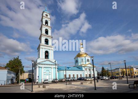 KASHIRA, RUSSLAND - 18. SEPTEMBER 2021: Old Bread Square. Kashira, Region Moskau. Russland Stockfoto